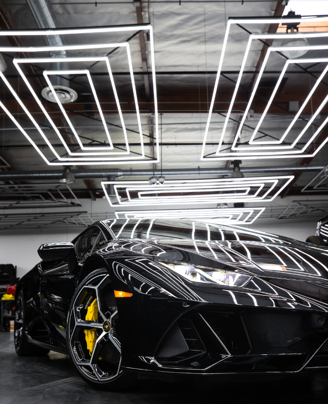 Custom Garage LED Lighting System