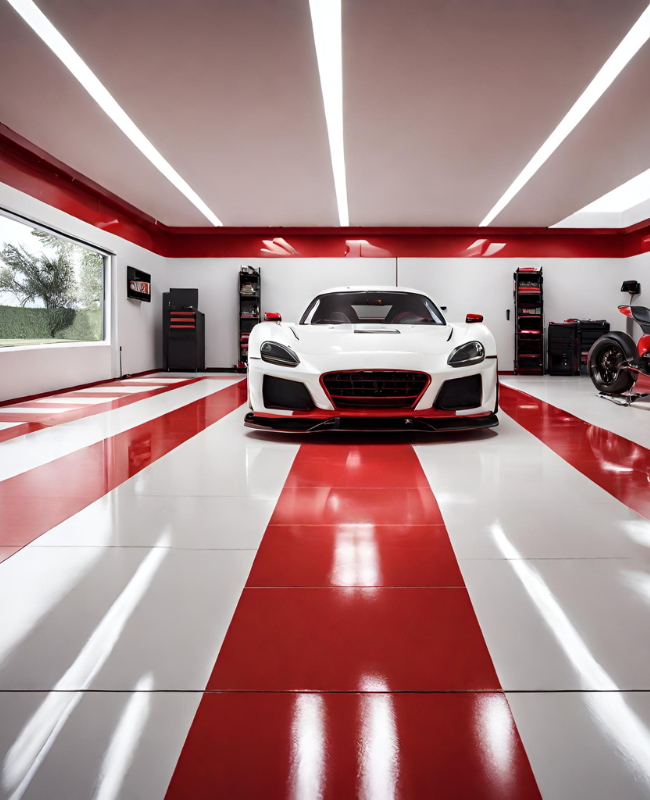 Custom Garage LED Lighting System