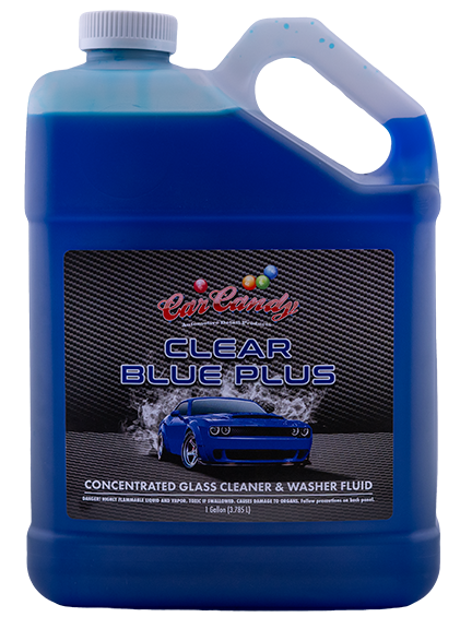 Solid Blue Cleaner Clear Blue Plus Concentrated Glass Cleaner & Washer Fluid – Garage Exotica