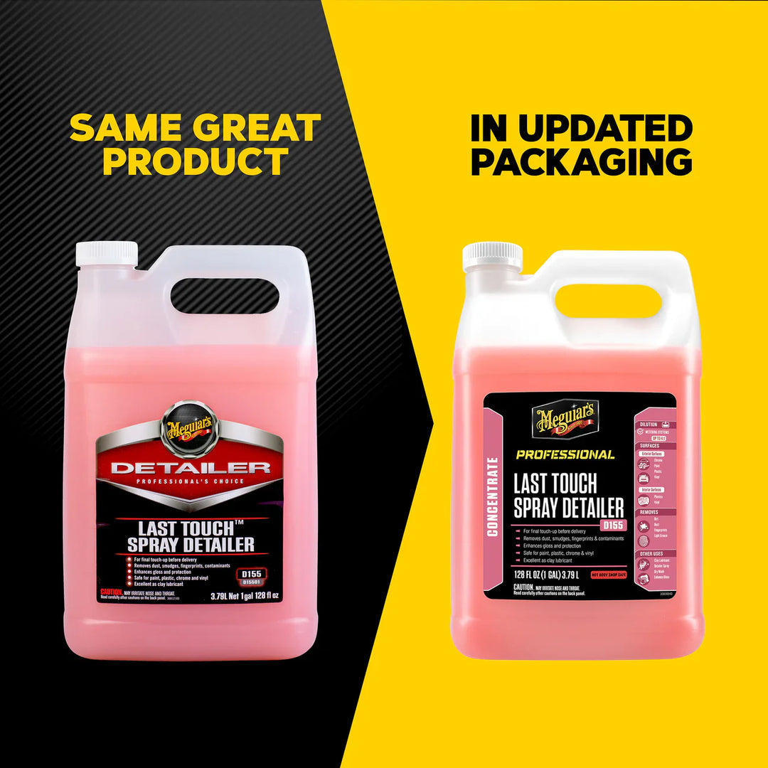 Meguiar's Last Touch Showroom Shine – D155 Spray Detailer (1 Gallon)