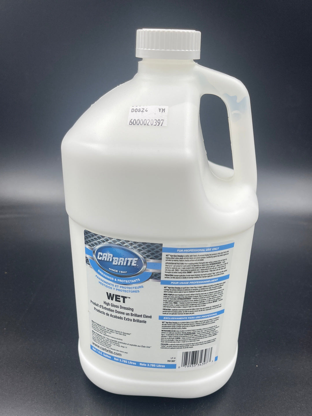 Carbrite Wet Con. High Gloss Dressing 1Gal