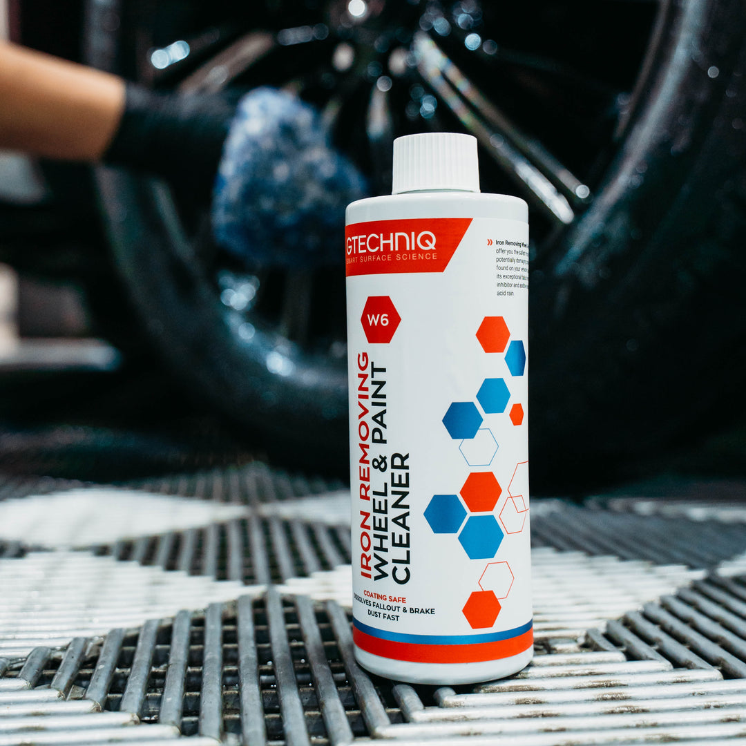 Gtechniq W6 Fallout & Iron Remover – Safe & Powerful Decontamination Gel for Paint and Wheels