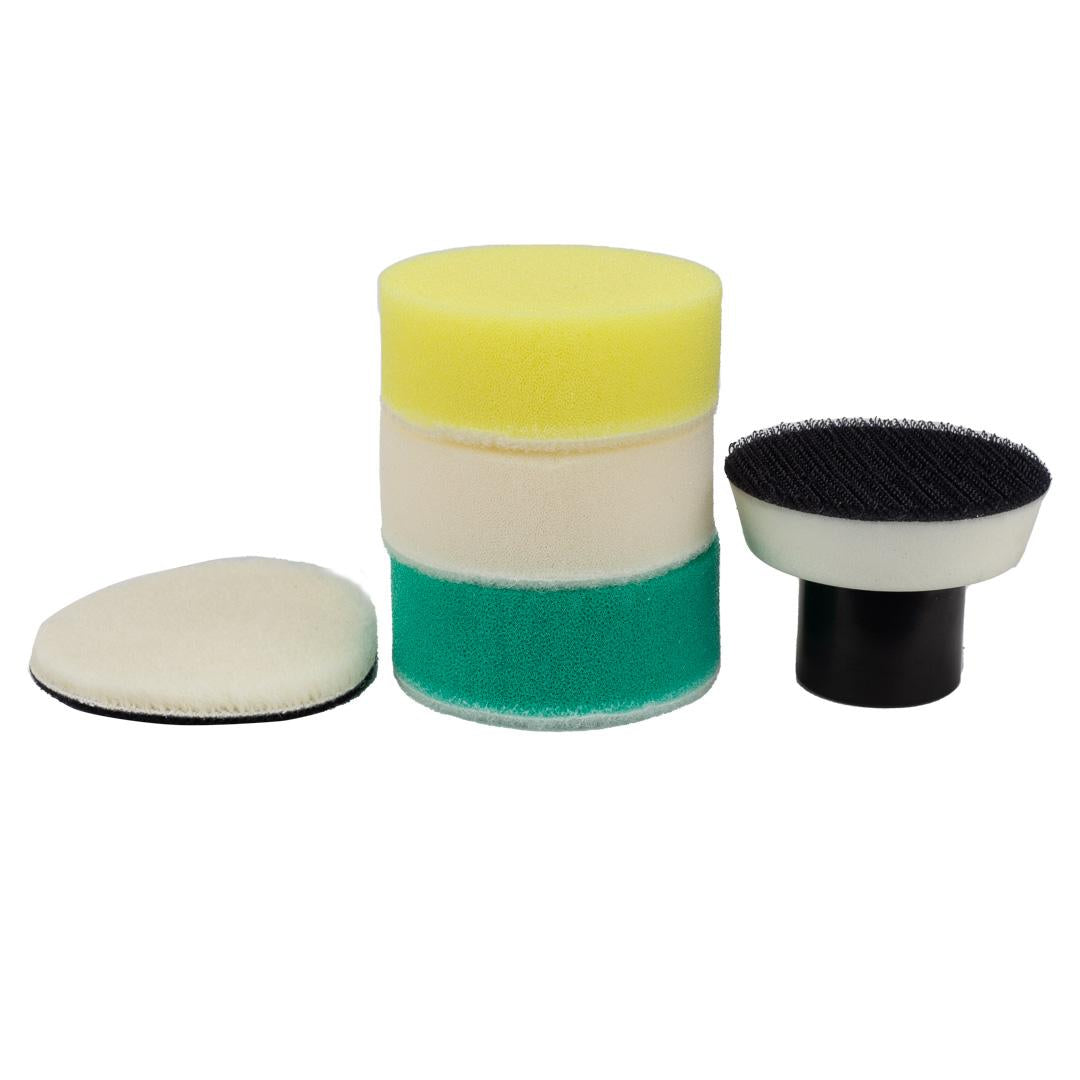Buffing Pads for Cars | Rotary Polishing Kit - 1in, 2in, 3in
