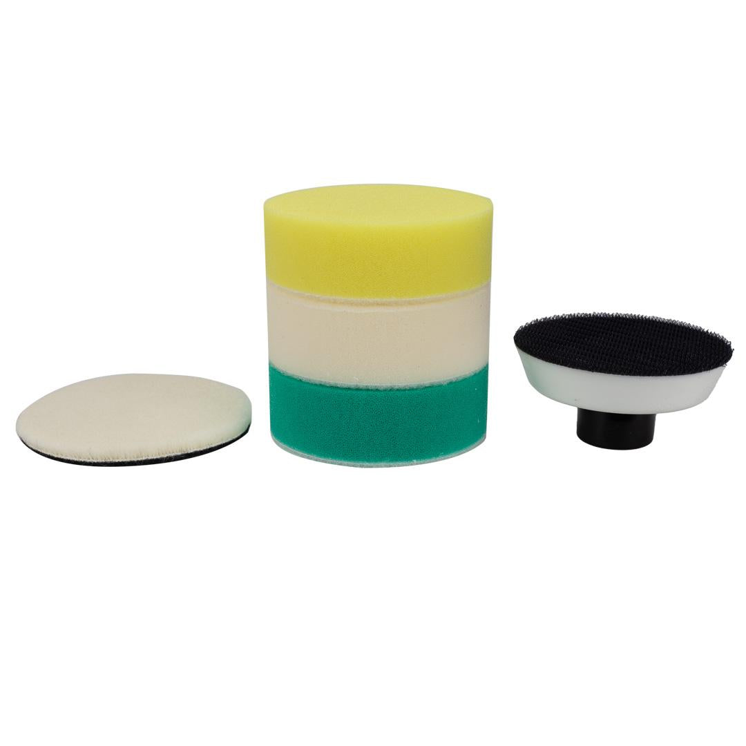 Buffing Pads for Cars | Rotary Polishing Kit - 1in, 2in, 3in