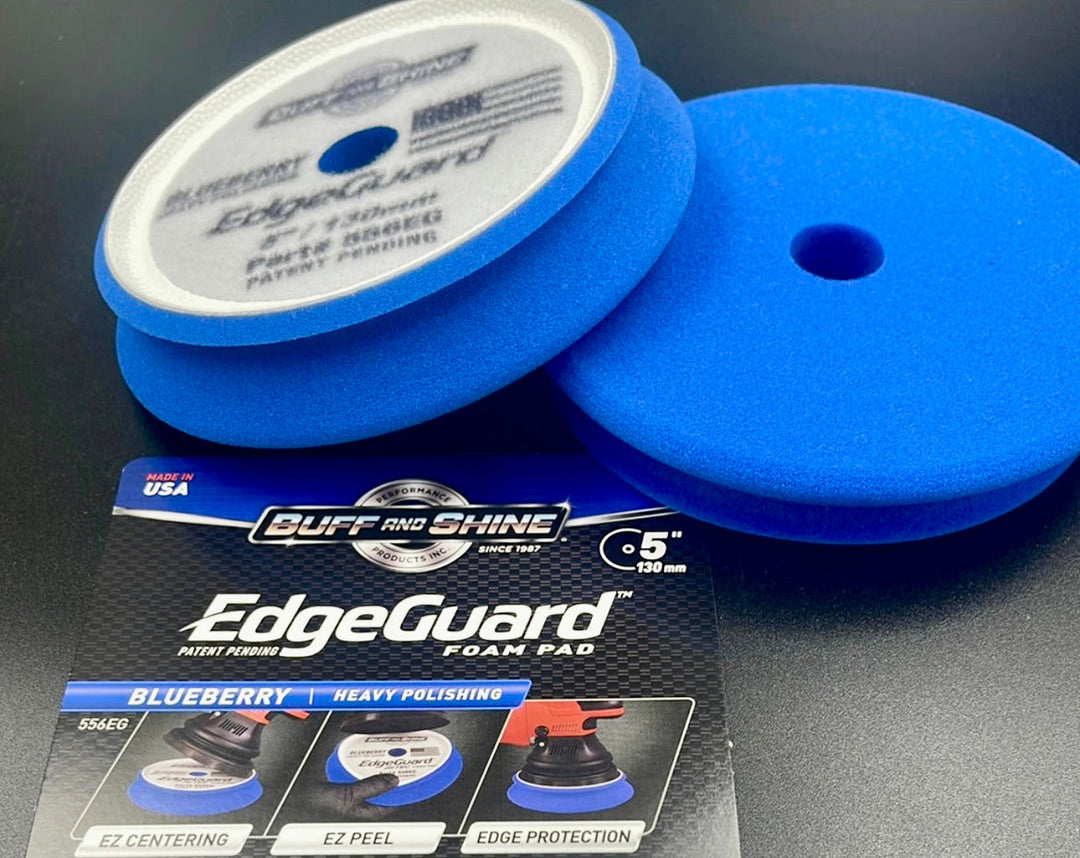 Edgeguard Foam Pad 5' Blueberry Cut/Polish Pad