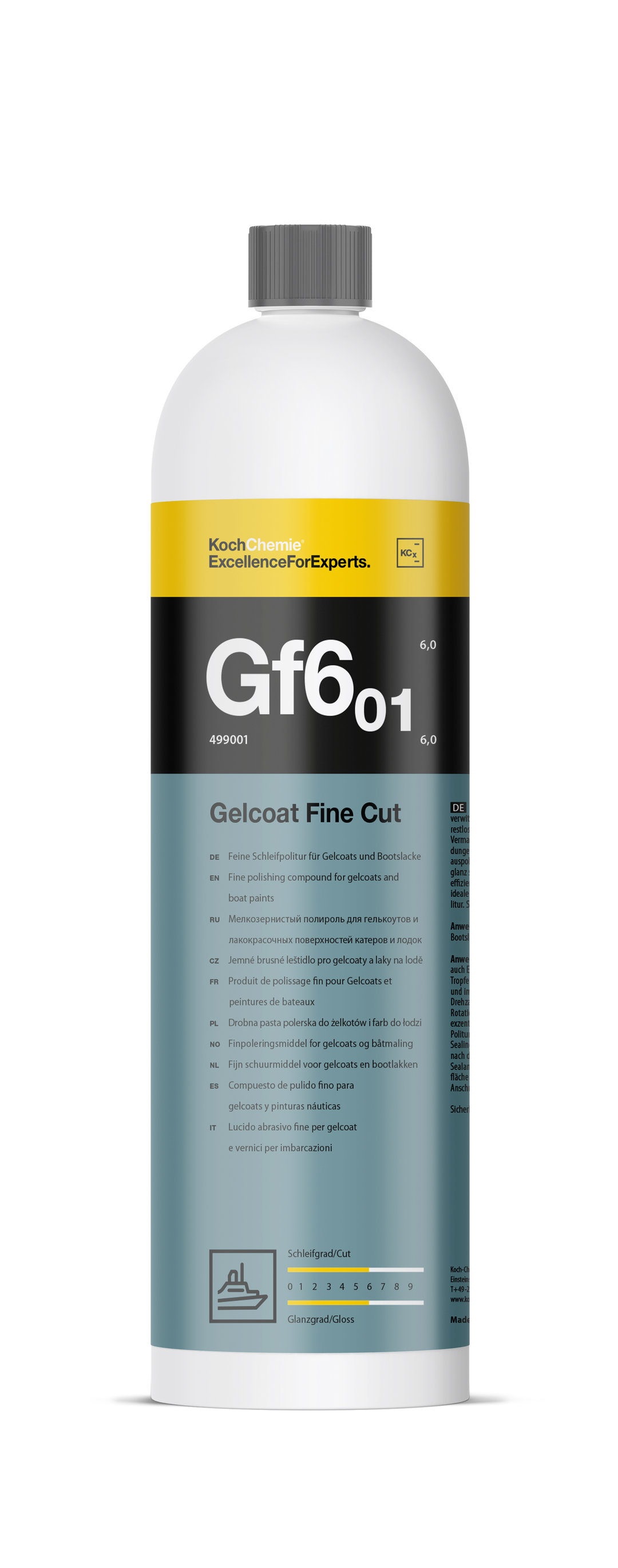 Koch Chemie Marine Gelcoat Fine Cut Gf6.01 1L