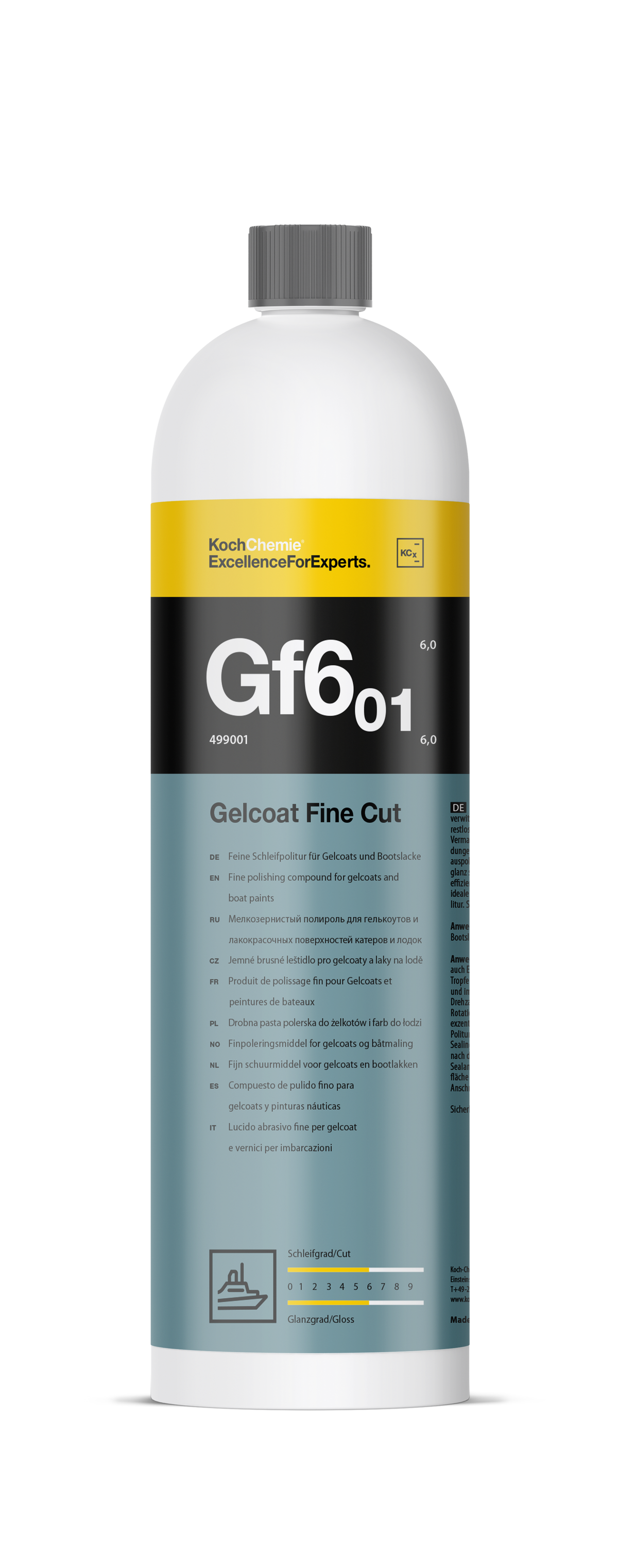 Koch Chemie Marine Gelcoat Fine Cut Gf6.01 1L