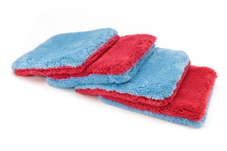 AUTOFIBER Flat Out Microfiber Car Wash Pad - 4 Pack