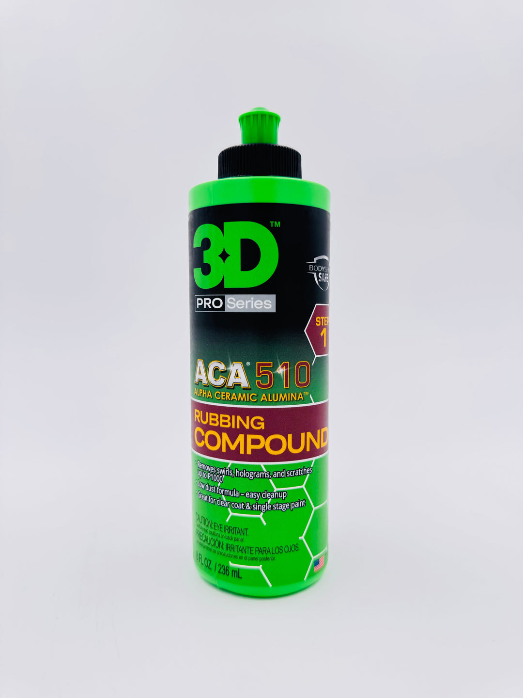 3D ACA 510 Rubbing Compound 8oz.