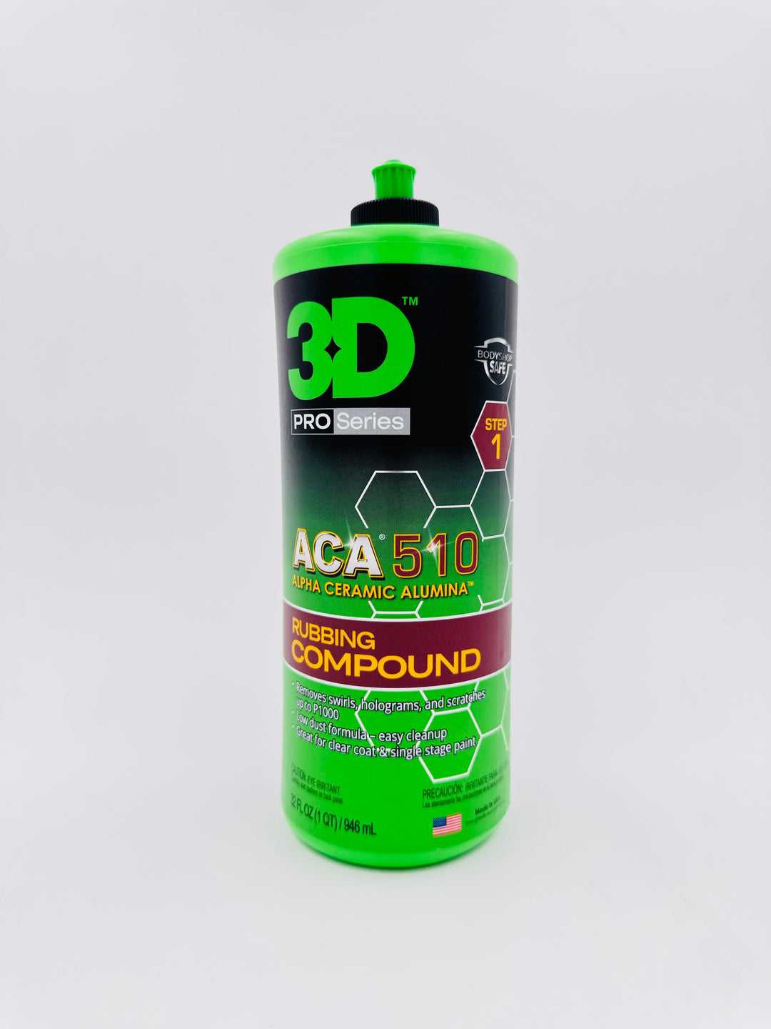 3D ACA 510 Rubbing Compound 32oz.