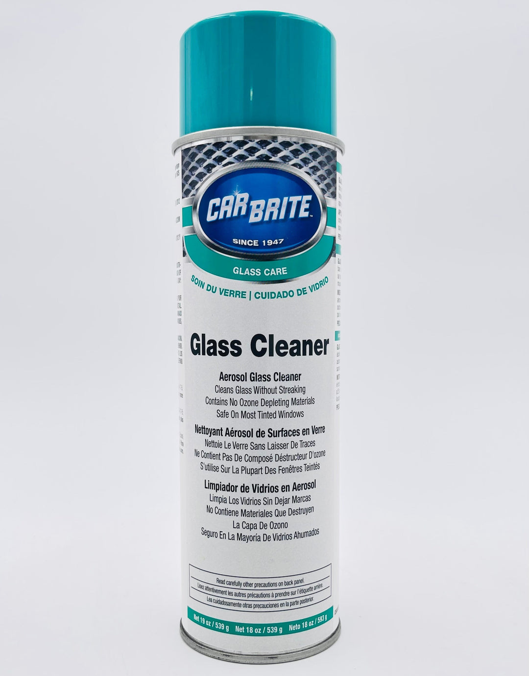 Car Brite Aerosol Glass Cleaner 19oz. Can