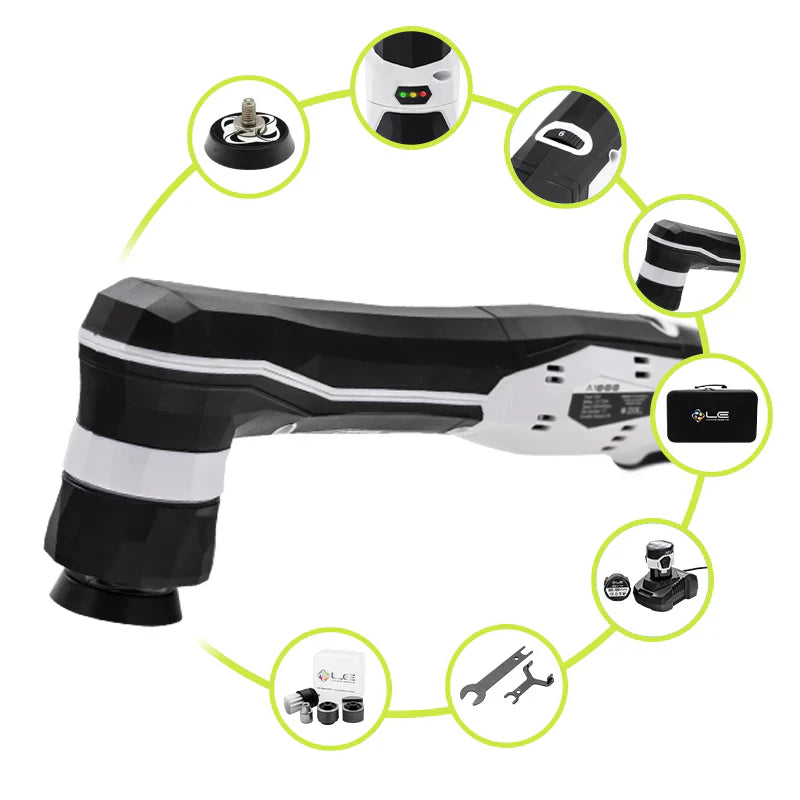 LIQUID ELEMENTS A1000 1" Cordless Polisher