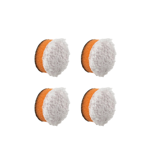 LAKE COUNTRY Microfiber One Step Pad Cutting 2.25 inch 4-pack