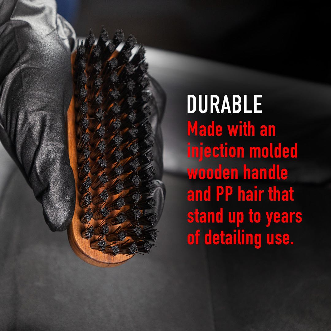 Compact Leather Cleaning Brush