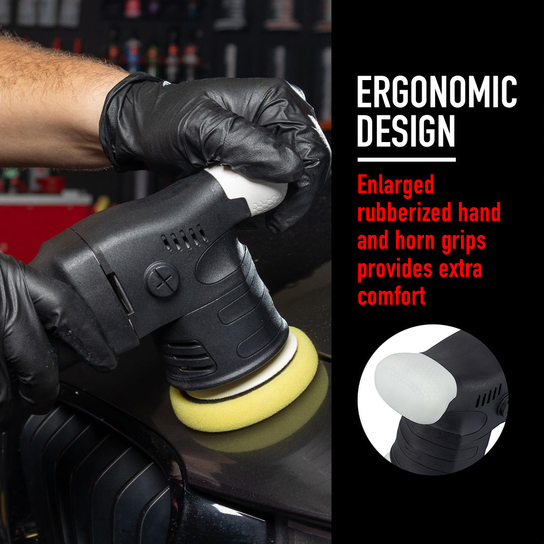 Orbital Polisher | M312 - 3in Plate, 12mm Throw, 550W