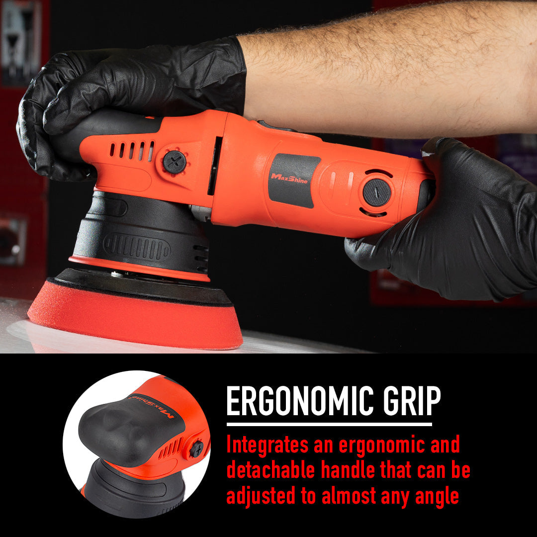 Dual Action Polisher For Car Detailing | M8S V2 - 5in Plate, 8mm Throw, 1000W