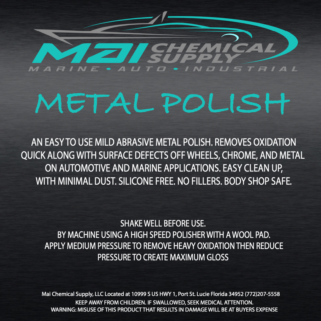 MAI Chemical Metal Polish 32oz