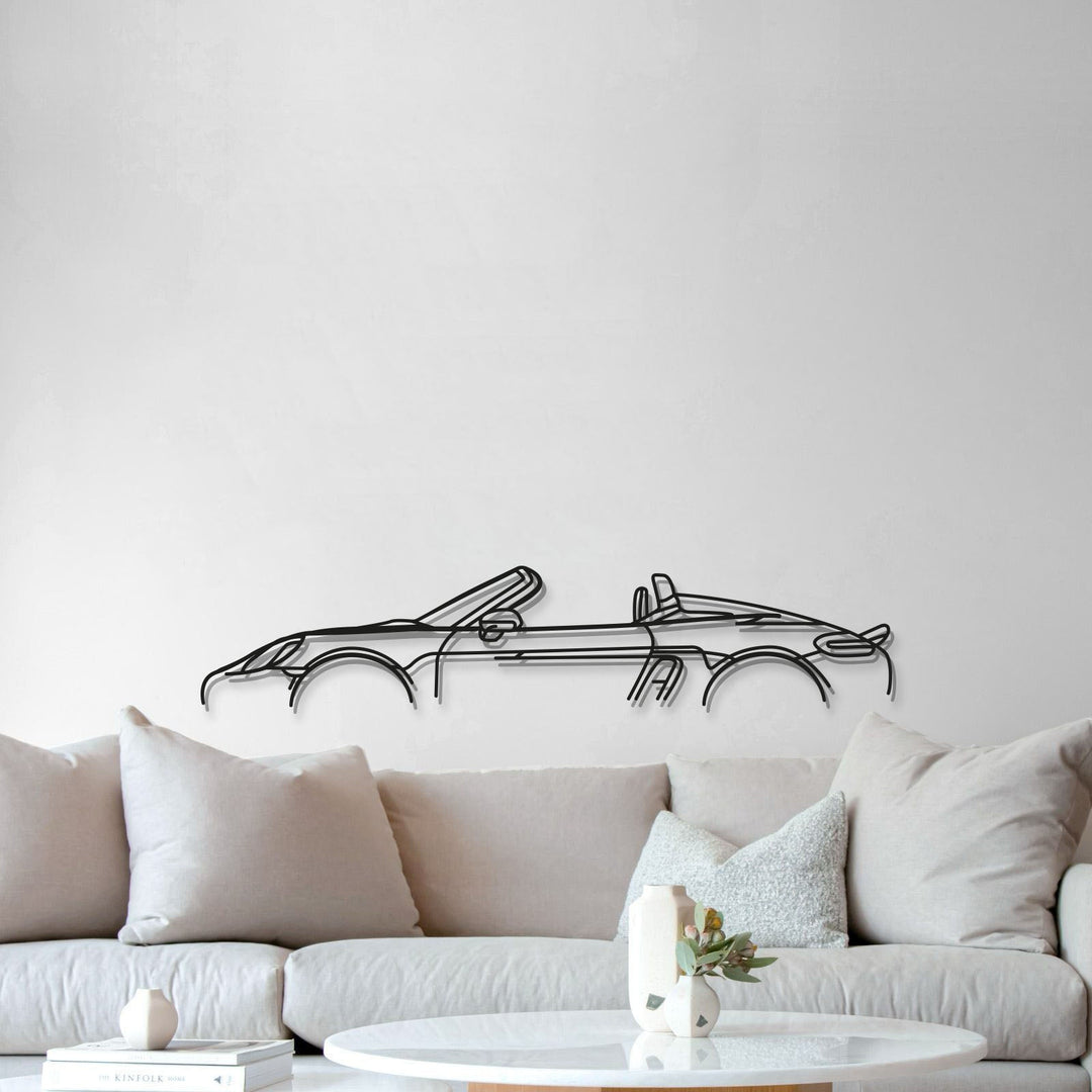 718 Spyder Metal Car Wall Art - MT0842