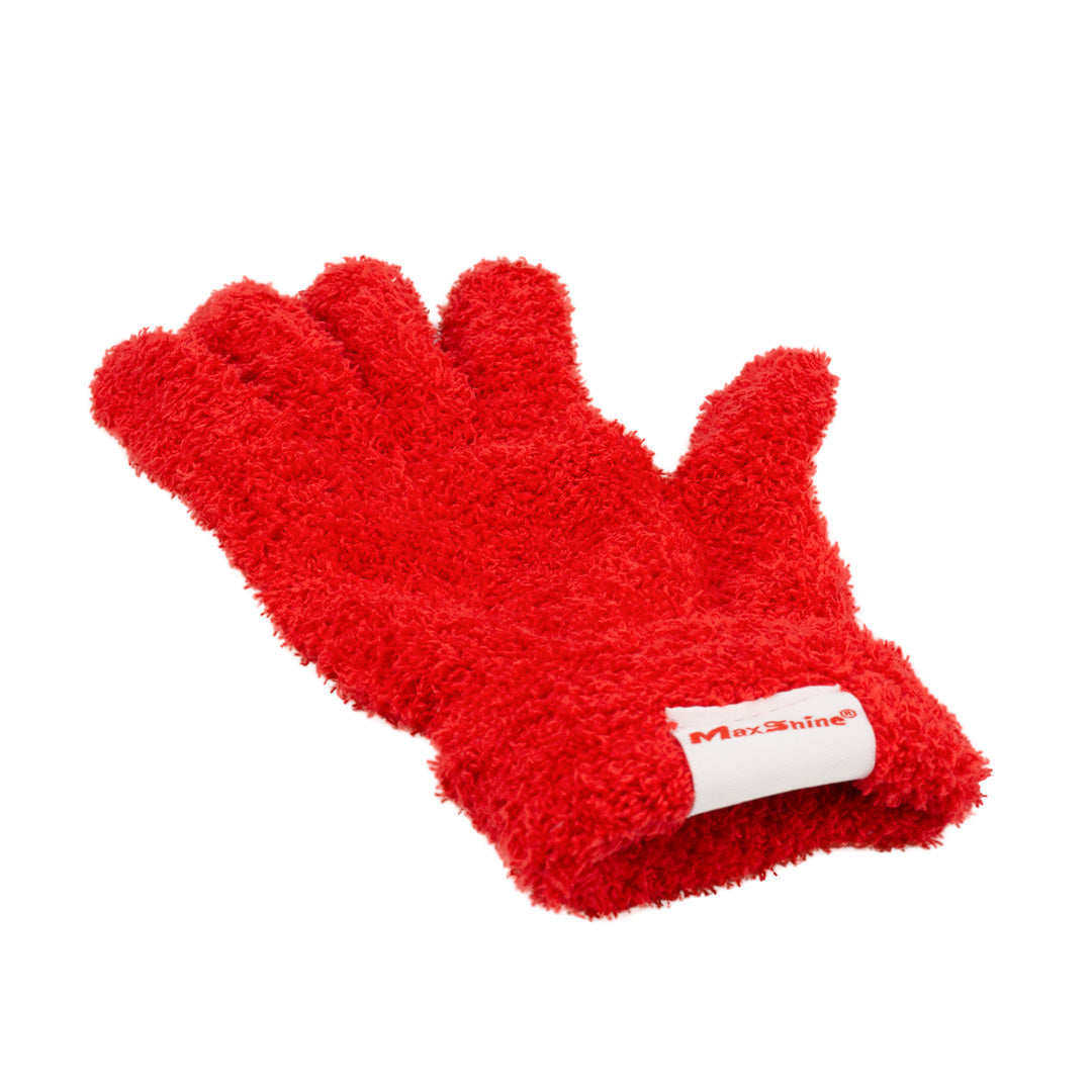 Plush Microfiber Cleaning Gloves