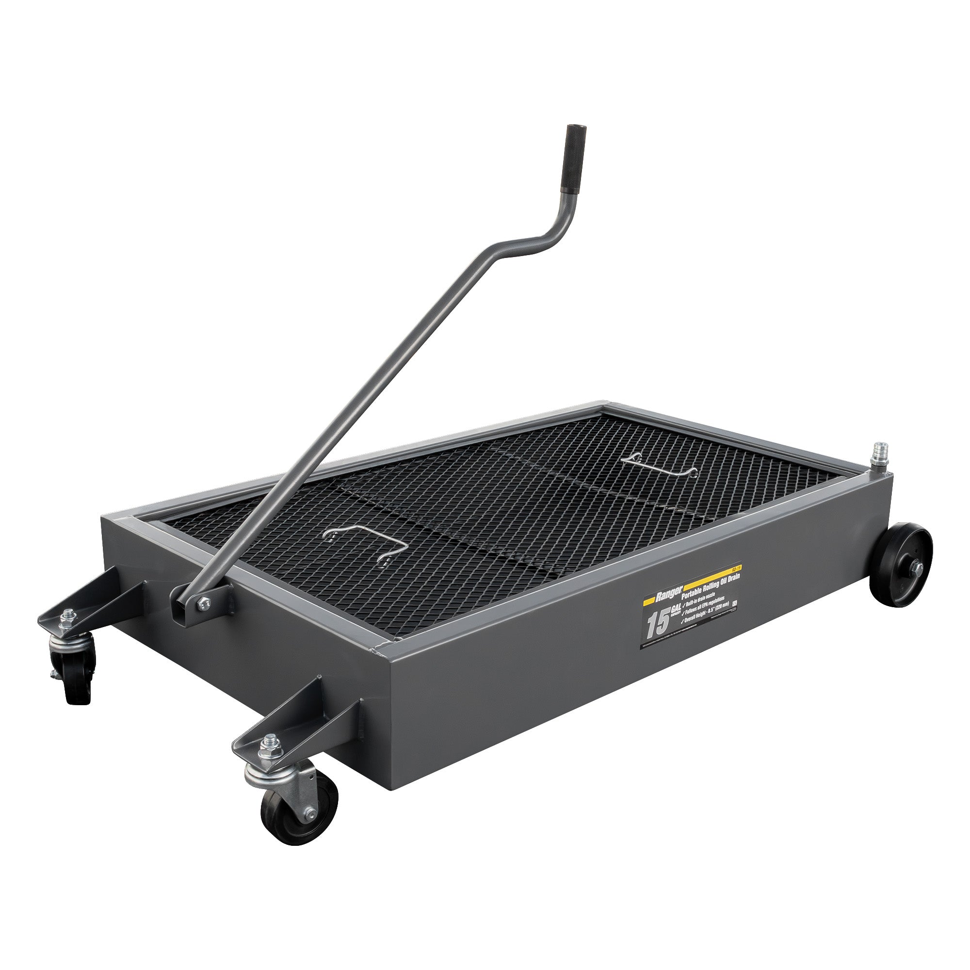 RANGER RD-15 - 15 Gallon Low Profile Portable Oil Drain