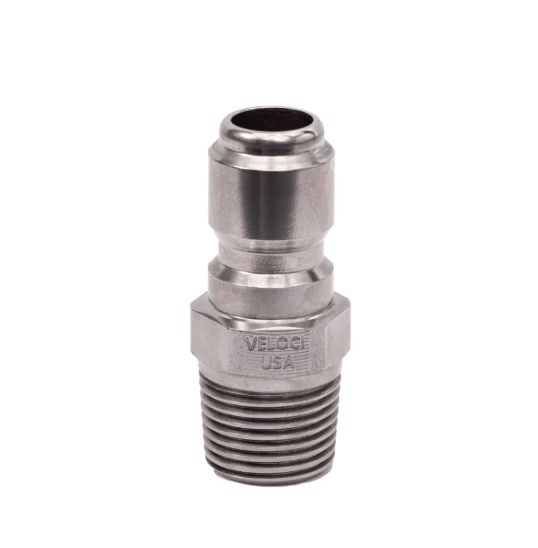 MTM HYDRO Prima Stainless Steel QC Plug 3/8 MPT