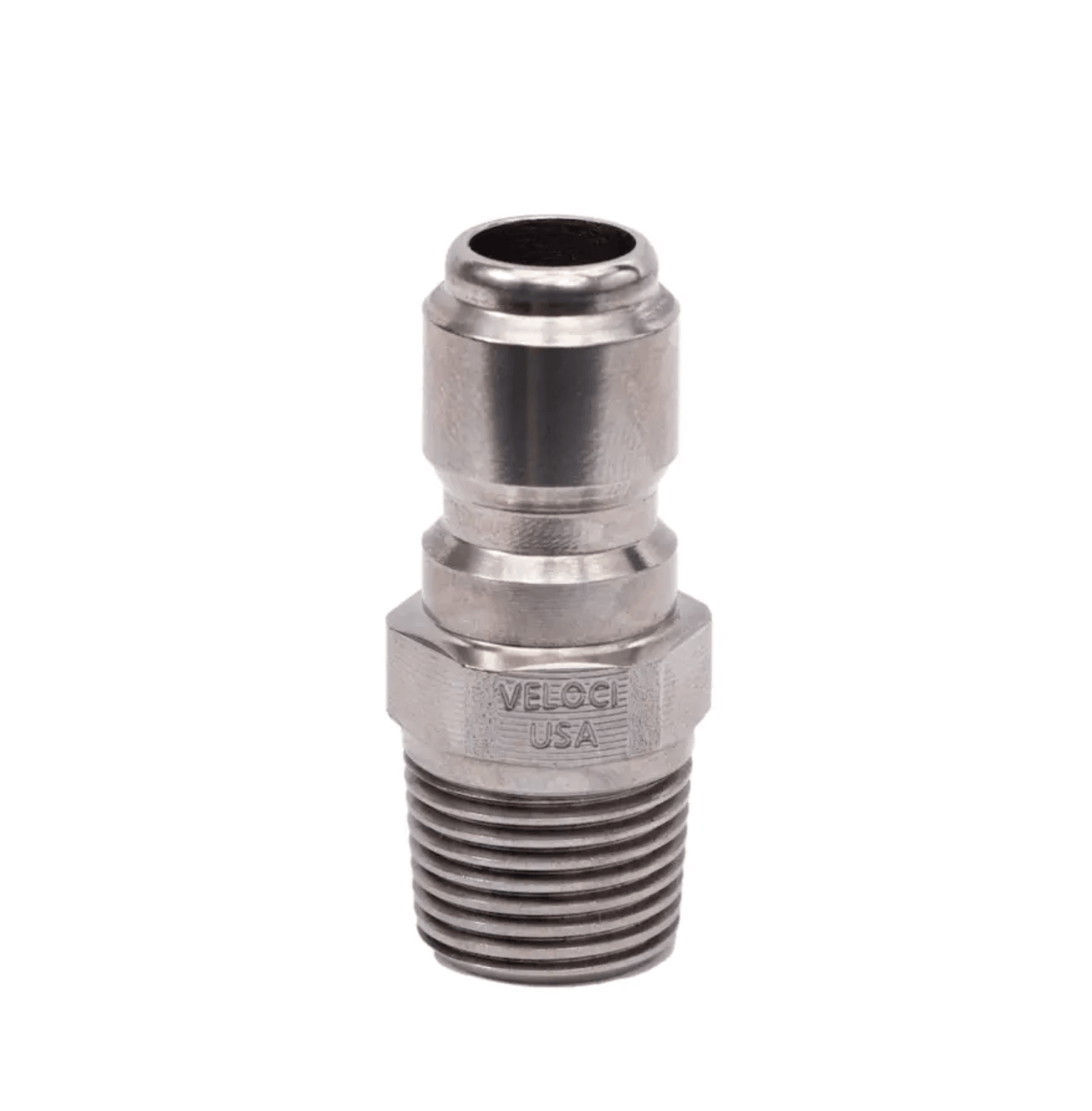 MTM HYDRO Prima Stainless Steel QC Plug 3/8 MPT