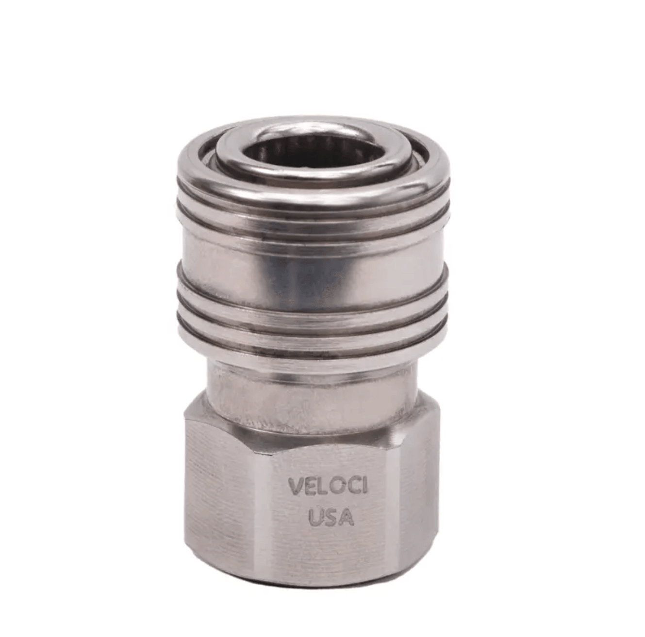 MTM HYDRO Prima Stainless Steel QC Coupler 1/4 FPT