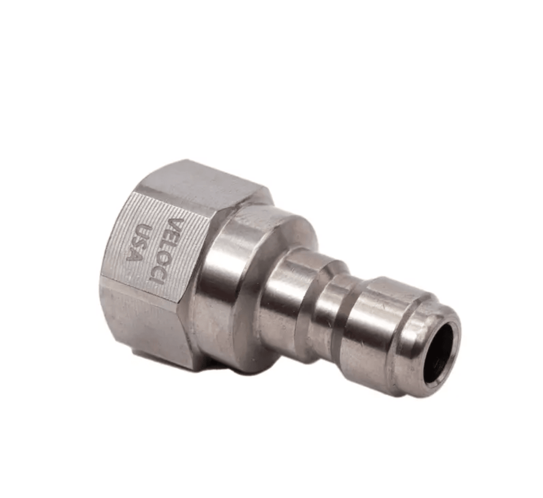 MTM HYDRO Prima Stainless Steel QC Plug 1/4 FPT