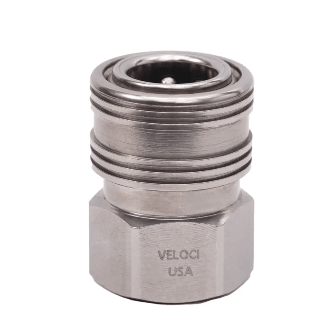 MTM HYDRO Prima Stainless Steel QC Coupler 3/8FPT