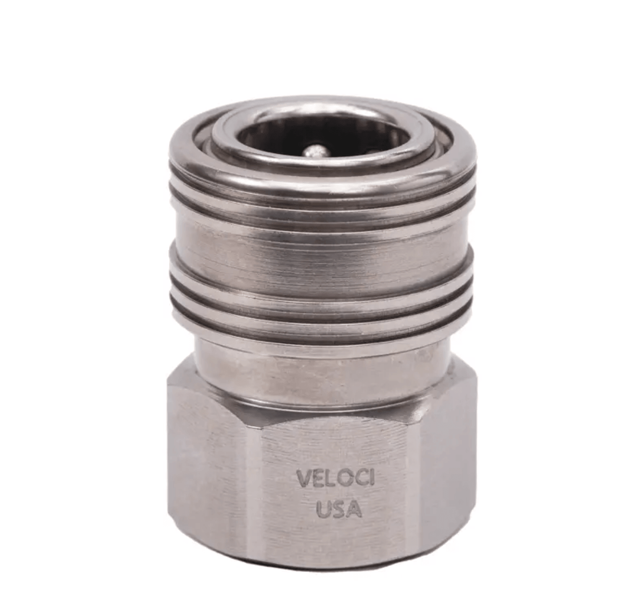 MTM HYDRO Prima Stainless Steel QC Coupler 3/8FPT