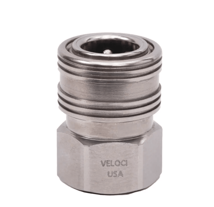 MTM HYDRO Prima Stainless Steel QC Coupler 3/8FPT