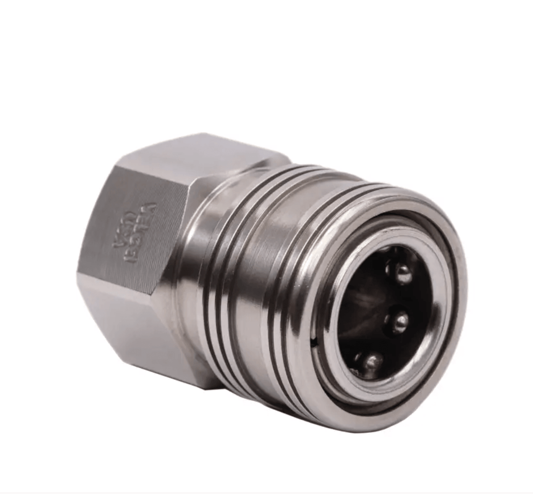 MTM HYDRO Prima Stainless Steel QC Coupler 3/8FPT