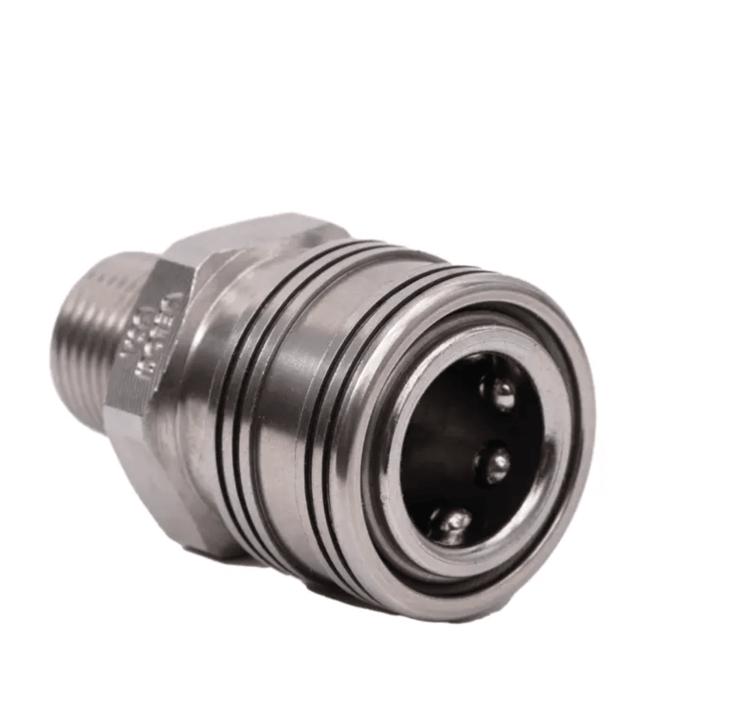 MTM HYDRO Prima Stainless Steel QC Coupler 3/8 MPT