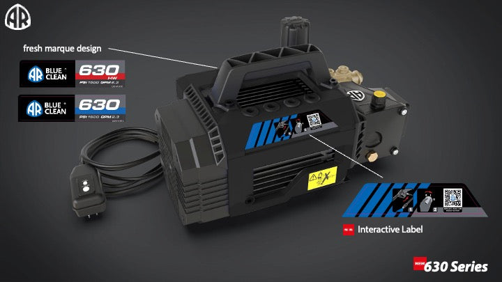 AR630(black) Pro Electric Pressure Washer – Commercial-Grade Performance for Detailers & Professionals