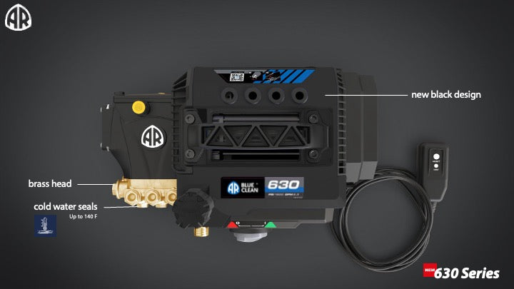 AR630(black) Pro Electric Pressure Washer – Commercial-Grade Performance for Detailers & Professionals