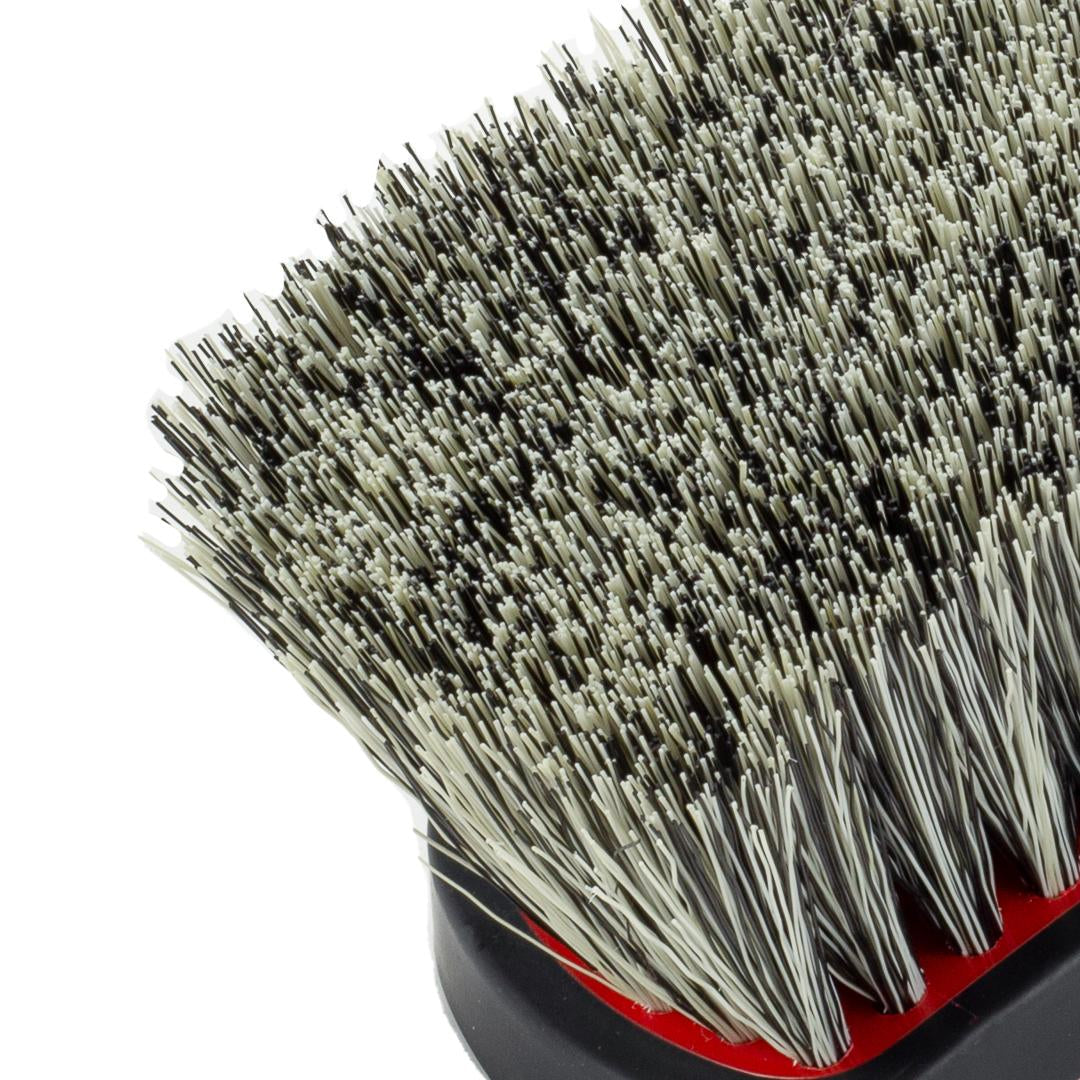 Soft Grip Light Duty Rim Cleaning Brush with Medium Handle