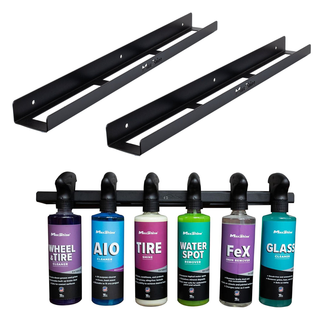 Trigger Bottle Holder | Spray Bottle Hanger - 8 Bottles