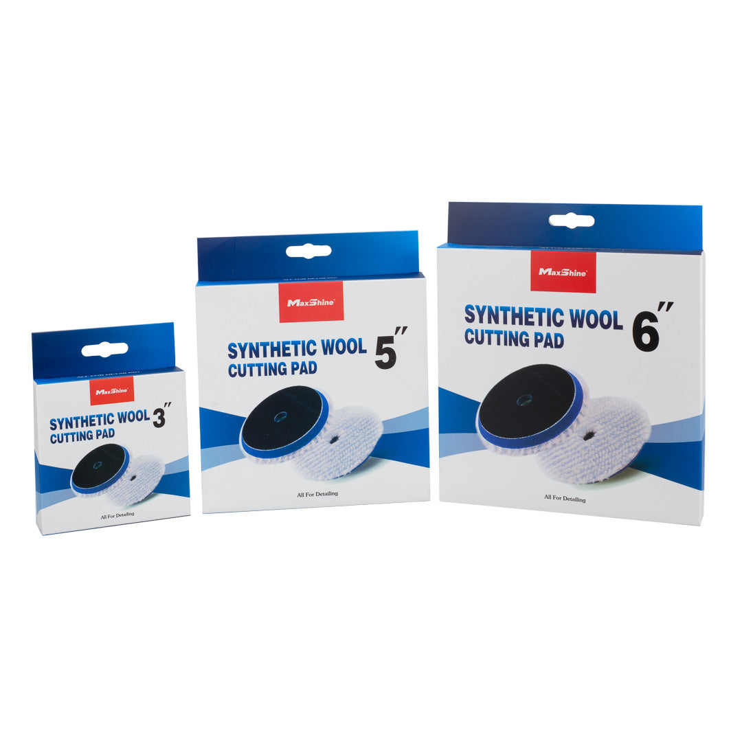 Synthetic Wool Pads - 3in, 5in, 6in