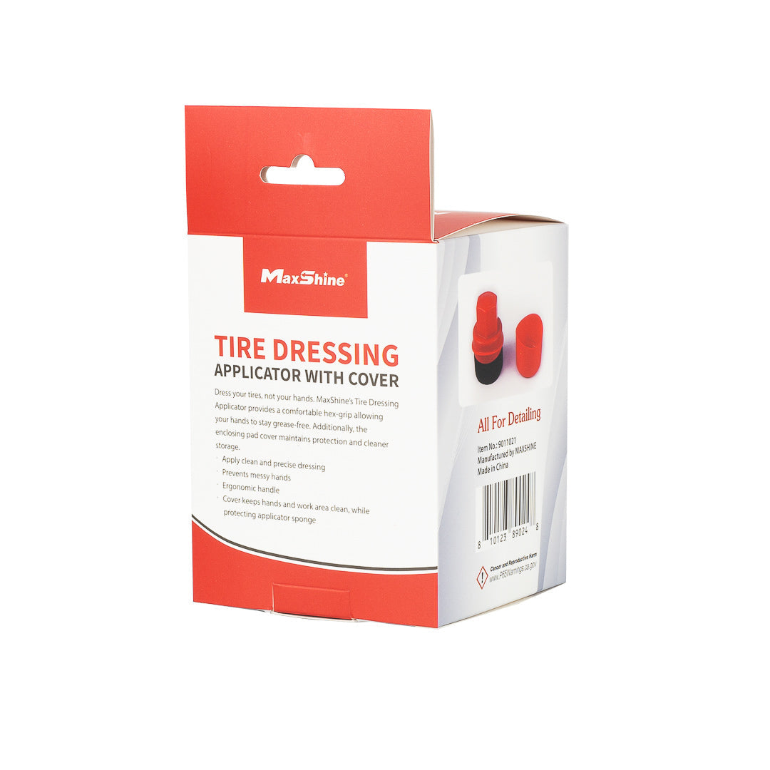 Tire Shine Applicator | Dressing Applicator with Cover