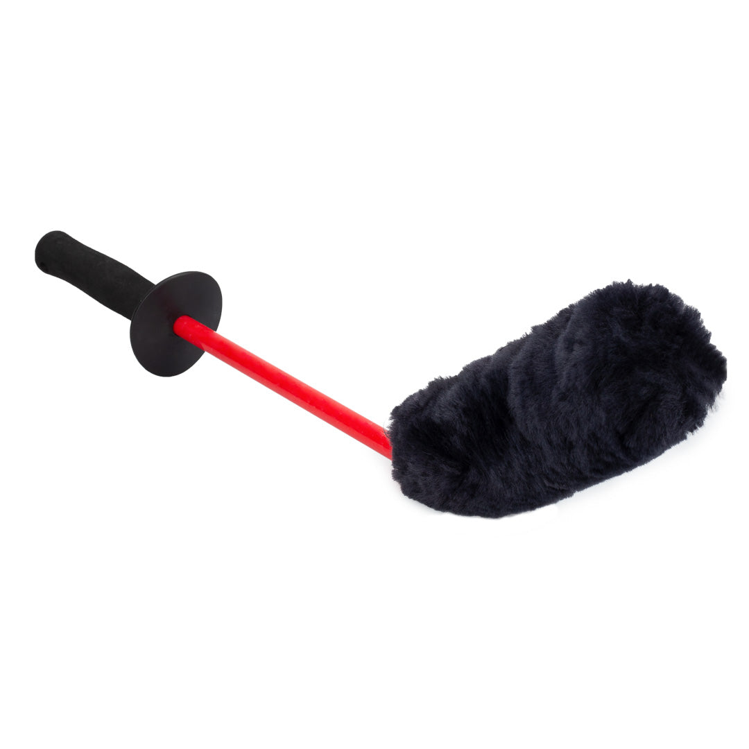 EZ Detail Brush | Ultimate Wool Wheel Brush – Angled Reach