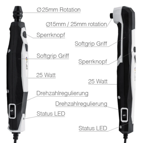 LIQUID ELEMENTS A800 Mini Cordless Polishing System – Compact Precisio ...