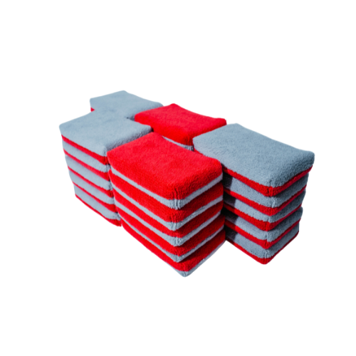 AUTOFIBER Thin Saver Applicator Terry Microfiber Coating Applicator Sponge w/ Plastic Barrier