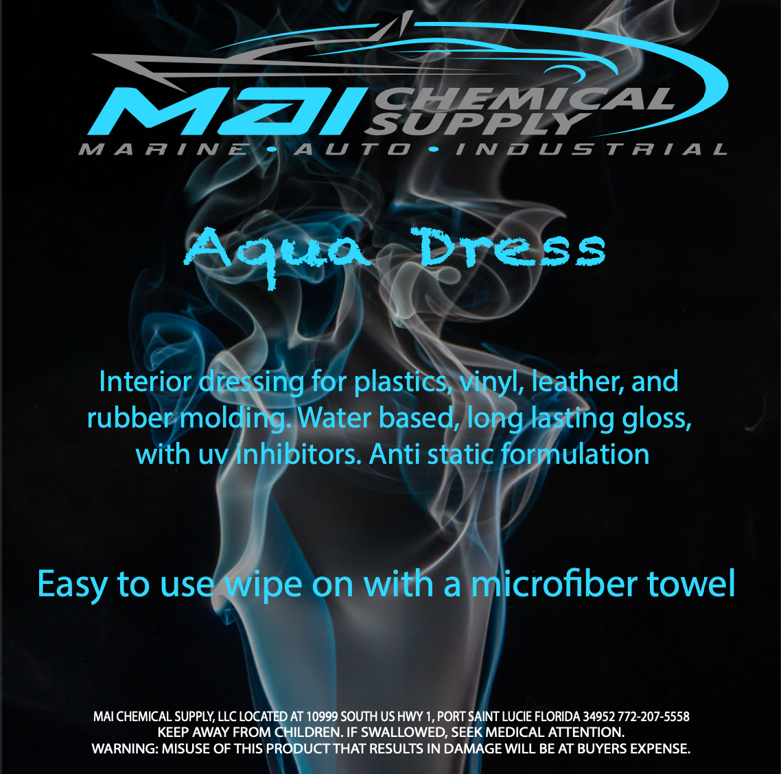 MAI Chemical Aqua Dress – Interior & Exterior Dressing