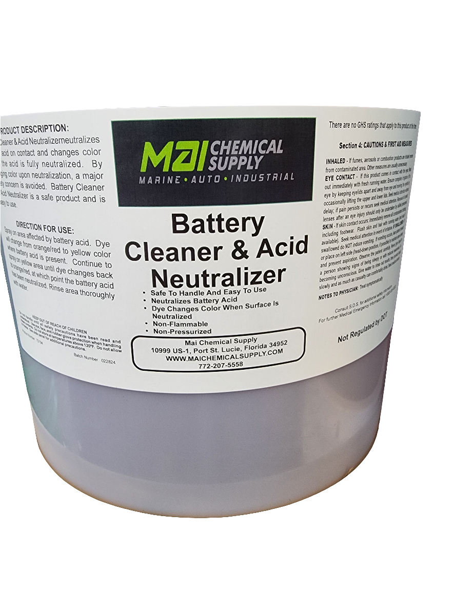 MAI Chemical Battery Cleaner & Acid Neutralizer