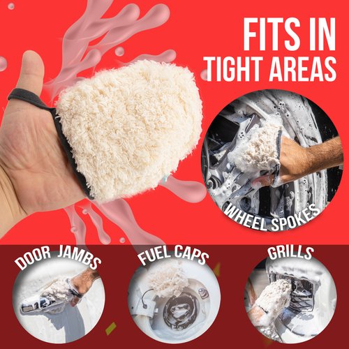 Microfiber Wash Mitts