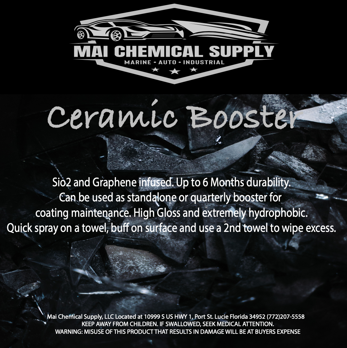 MAI Chemical Ceramic Booster – SiO2 & Graphene Spray