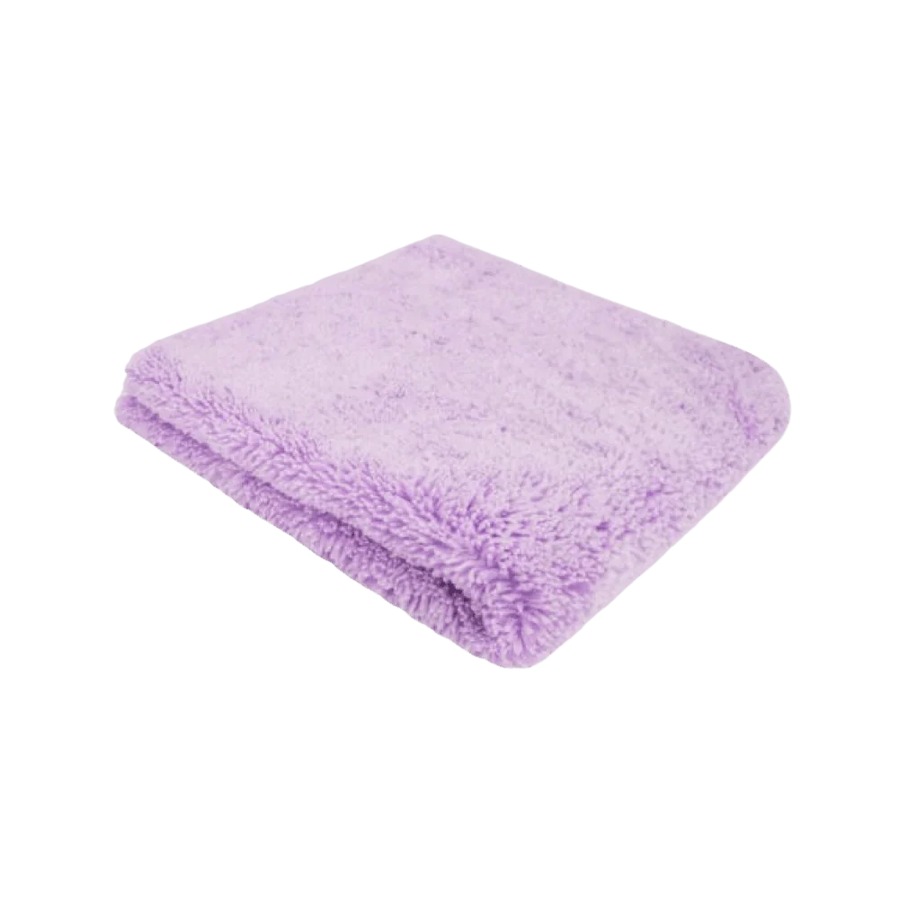 DIY DETAIL Purple Edgeless Towel