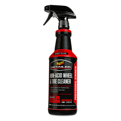 MEGUIAR'S D143 Non-Acid Wheel & Tire Cleaner, 32 oz. (Ready To Use)