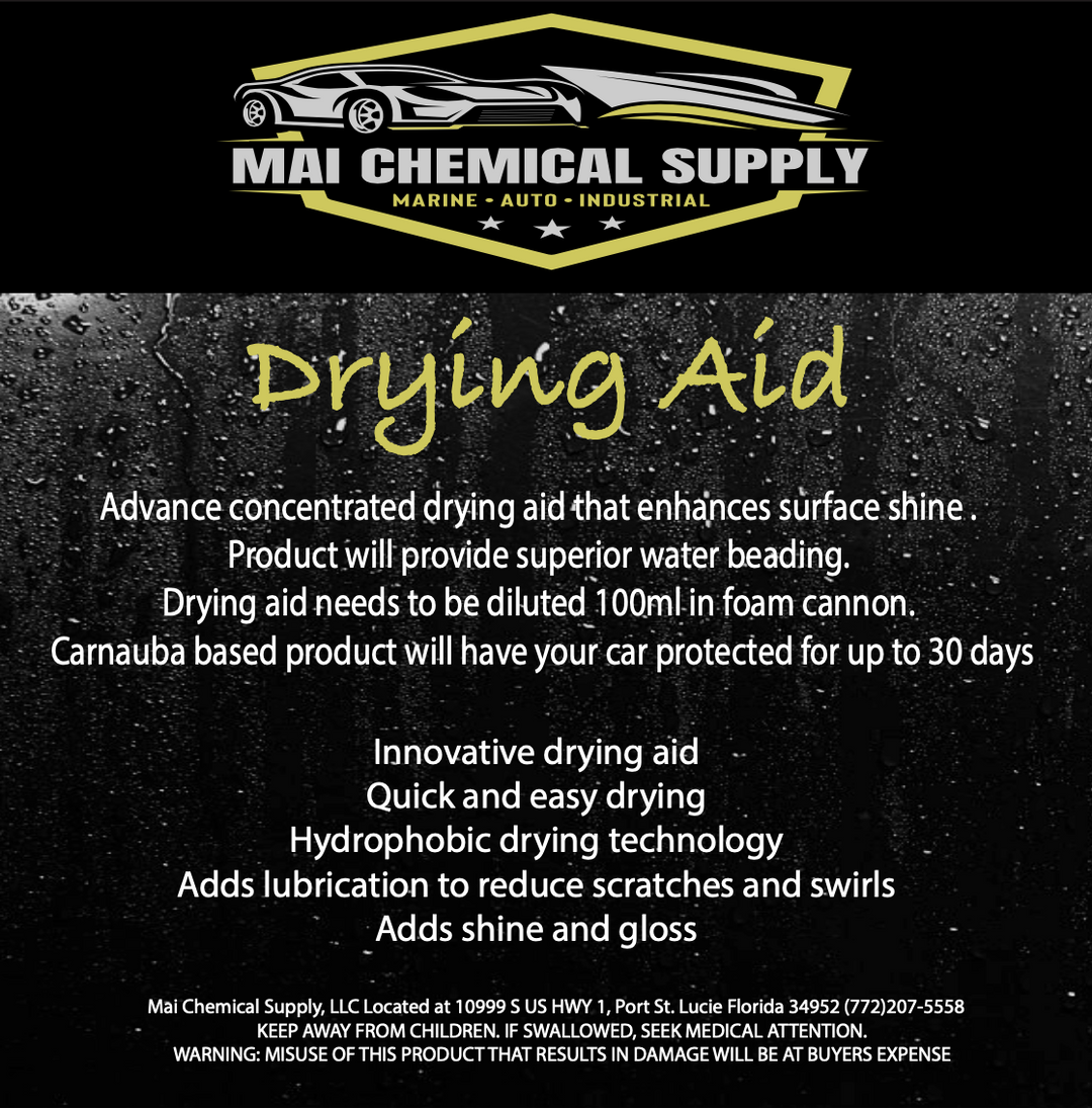 MAI Chemical Drying Aid – Carnauba Foam Cannon Additive