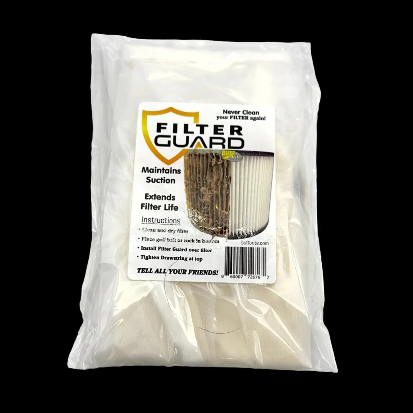 BUFF BRITE Vacuum Filter Guard Pre-Filter